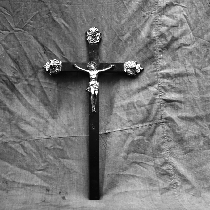 Cristo crocifisso (crocifisso) - ambito napoletano (secc. XVII/ XVIII)