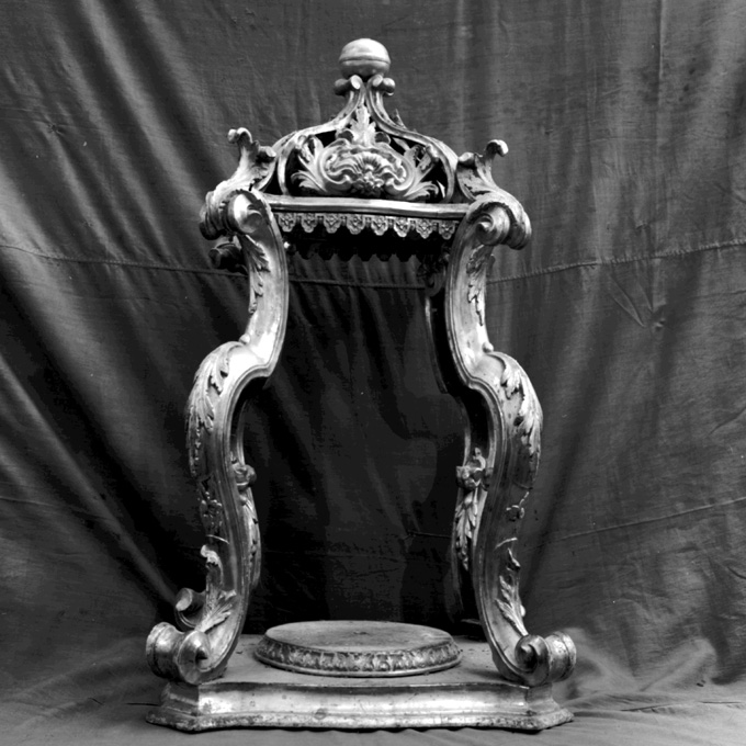 baldacchino - ambito pugliese (secc. XVII/ XVIII)