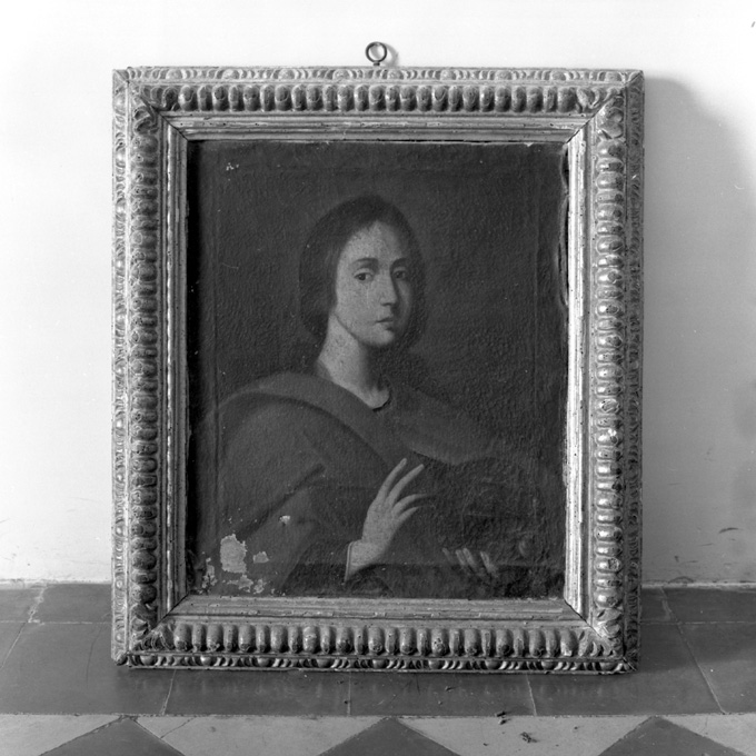 Cristo benedicente (dipinto) - ambito Italia meridionale (sec. XVII)