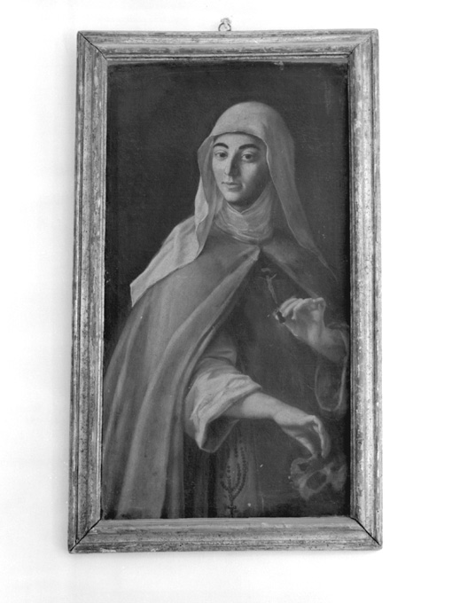 Santa Francesca Romana (dipinto) - ambito Italia meridionale (secc. XVII/ XVIII)