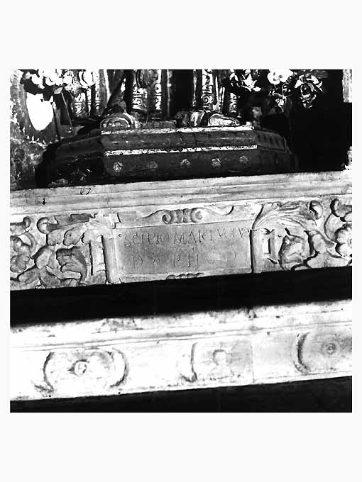 lapide - ambito Italia meridionale (sec. XVII)