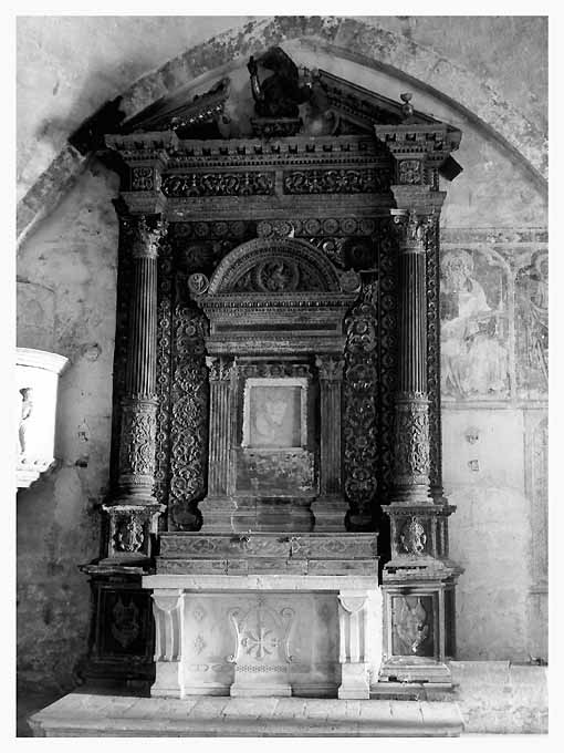 altare di Nuzzo Barba di Galatina (attribuito) (sec. XV)
