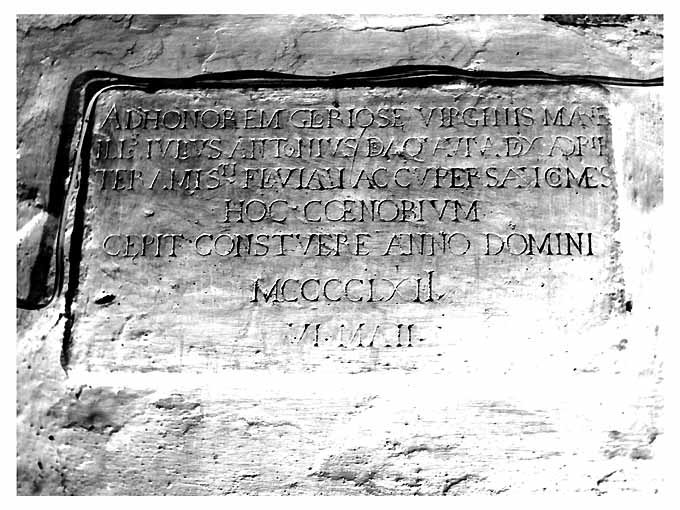 lapide - ambito Italia meridionale (sec. XV)