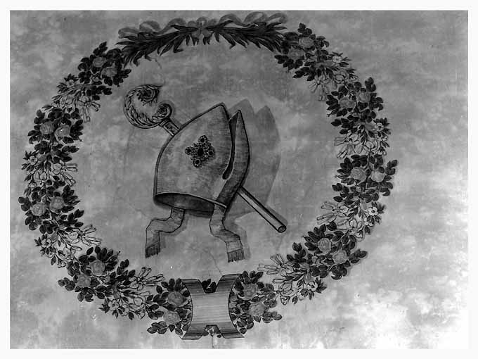 simbolo benedettino (dipinto) - ambito Italia meridionale (secc. XVIII/ XIX)
