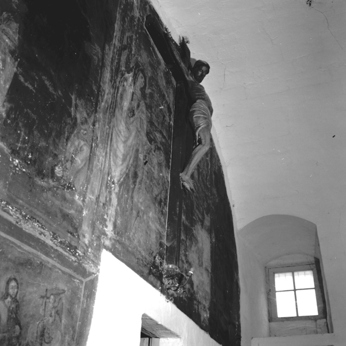 Cristo Crocifisso (statua) - ambito Italia meridionale (secc. XVI/ XVII)