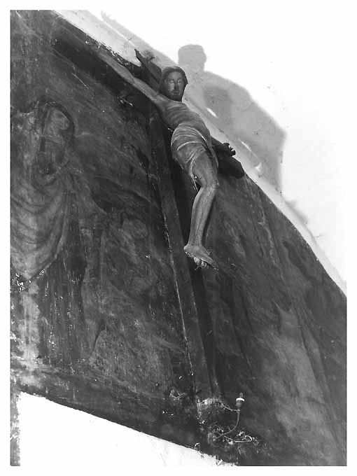 Madonna, Maddalena e san Giovanni apostolo dolenti (dipinto) - ambito pugliese (secc. XVI/ XVII)