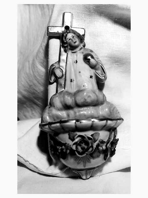 acquasantiera, serie - ambito Italia meridionale (fine/inizio secc. XIX/ XX)