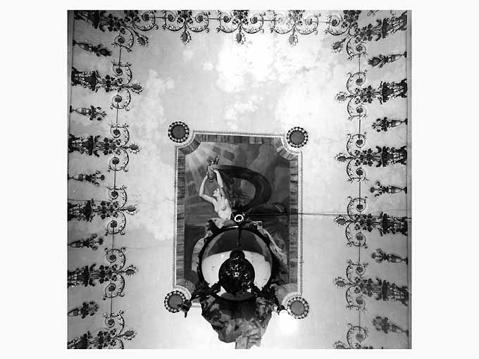 soffitto dipinto - ambito Italia meridionale (inizio sec. XIX)