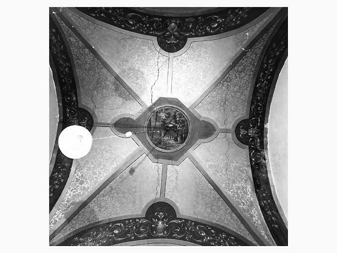 soffitto dipinto di Sportelli Pietro detto "Salve o Regina" (attribuito) (fine/inizio secc. XIX/ XX)