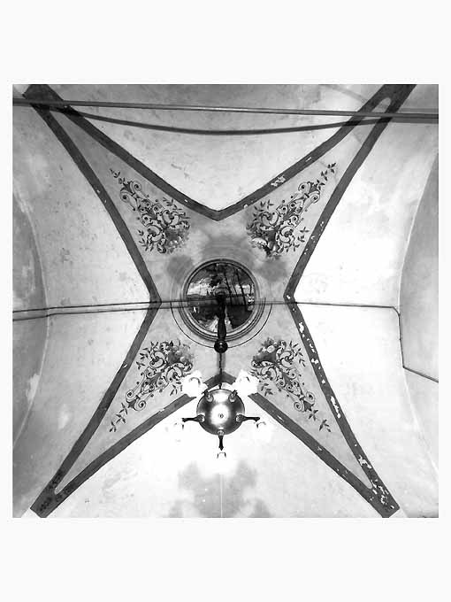 soffitto dipinto - ambito Italia meridionale (sec. XIX)