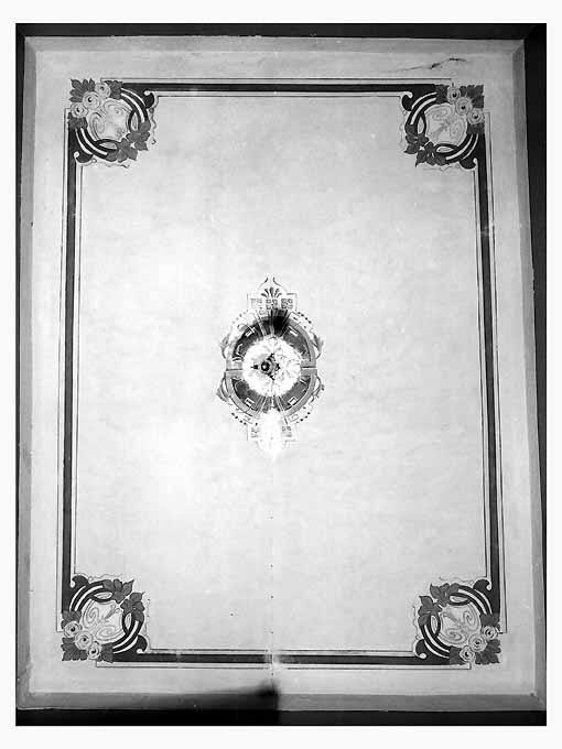 soffitto dipinto di Sportelli Pietro detto "Salve o Regina" (sec. XX)