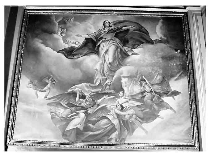 Assunzione della Madonna (dipinto) di Prayer Mario (secondo quarto sec. XX)
