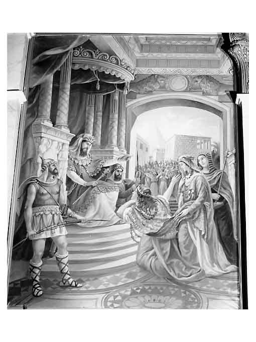 Ester e Assuero (dipinto) di Prayer Guido (secondo quarto sec. XX)