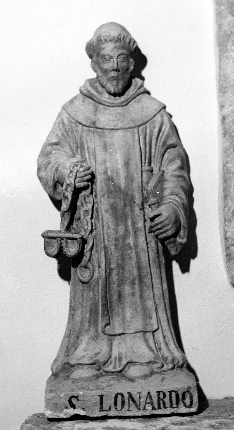 San Leonardo (statua) - ambito Italia meridionale (sec. XVI)