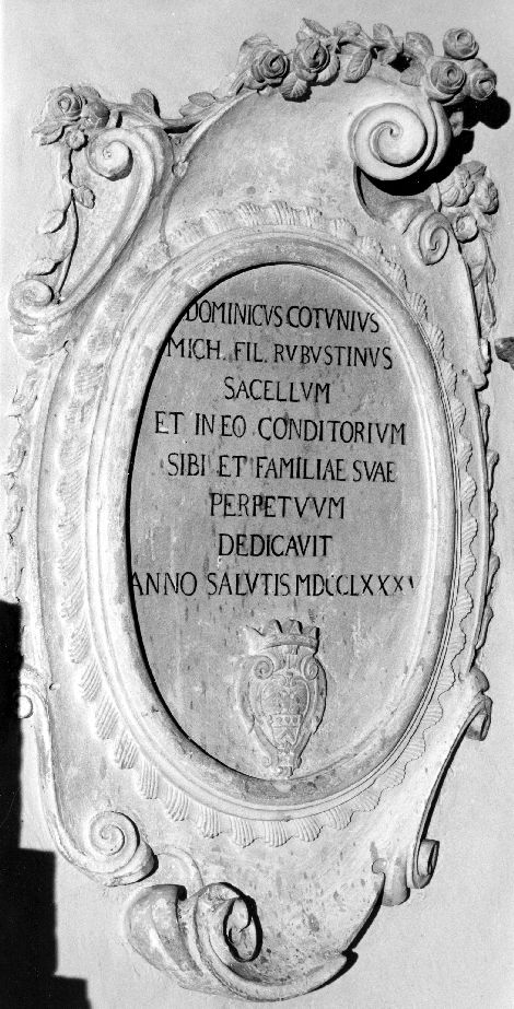 lapide - ambito pugliese (sec. XVIII)