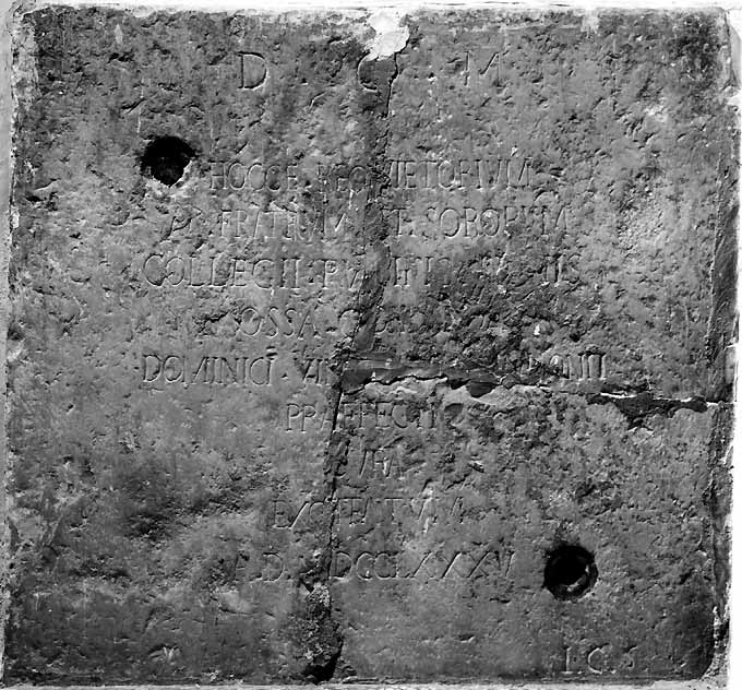 lapide - ambito pugliese (sec. XVIII)