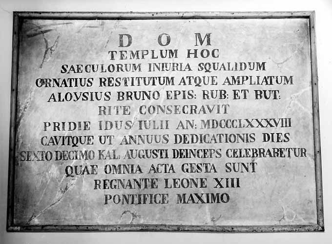 lapide - ambito pugliese (sec. XIX)