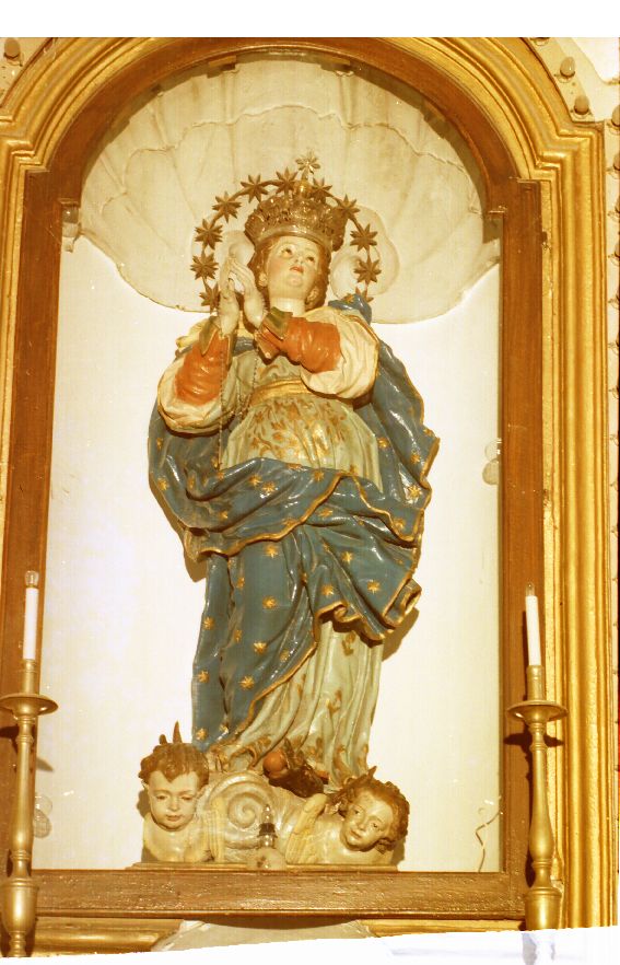 Immacolata Concezione (statua) - ambito napoletano (prima metà sec. XVIII)