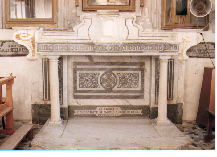 altare - ambito Italia meridionale (sec. XX)