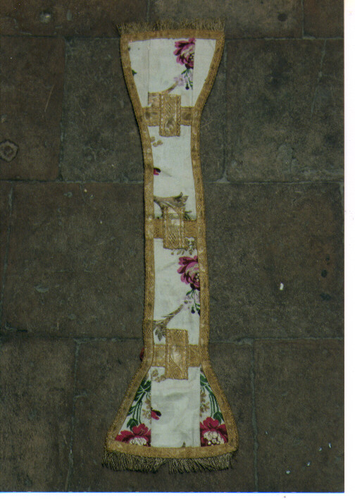 stola - manifattura Italia meridionale (fine/inizio secc. XIX/ XX)