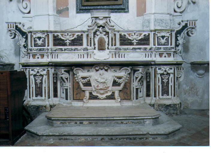 altare di Cimafonte Luigi (bottega) (ultimo quarto sec. XVIII)