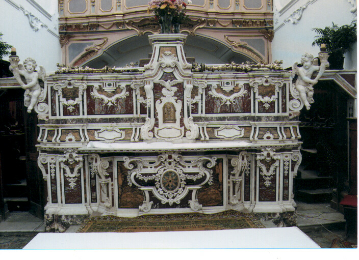 altare maggiore di Cimafonte Luigi (sec. XVIII)