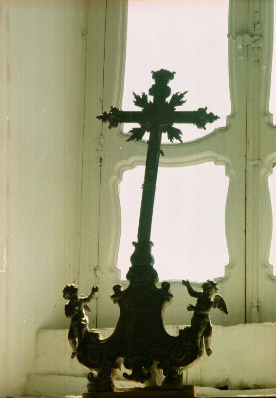 croce d'altare - ambito Italia meridionale (seconda metà sec. XVIII)