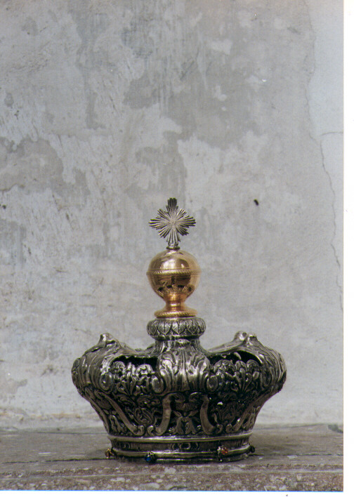 corona da statua - manifattura napoletana (sec. XIX)