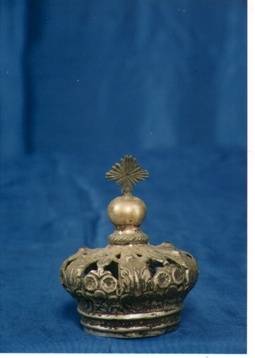 corona da statua - ambito napoletano (prima metà sec. XIX)