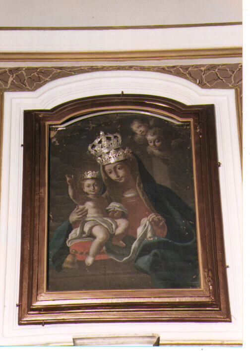 Madonna con Bambino (dipinto) - ambito Italia meridionale (sec. XVIII)