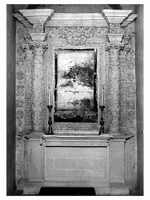 altare - ambito leccese (prima metà sec. XVII)