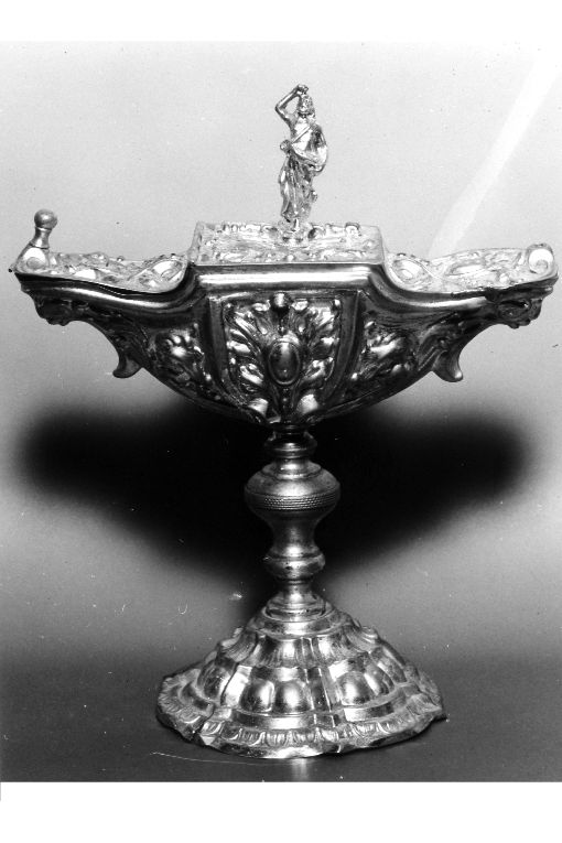 navicella portaincenso - ambito Italia meridionale (seconda metà sec. XVIII)