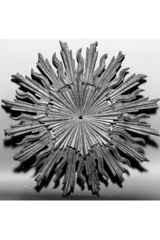 aureola di statua - ambito Italia meridionale (primo quarto sec. XX)