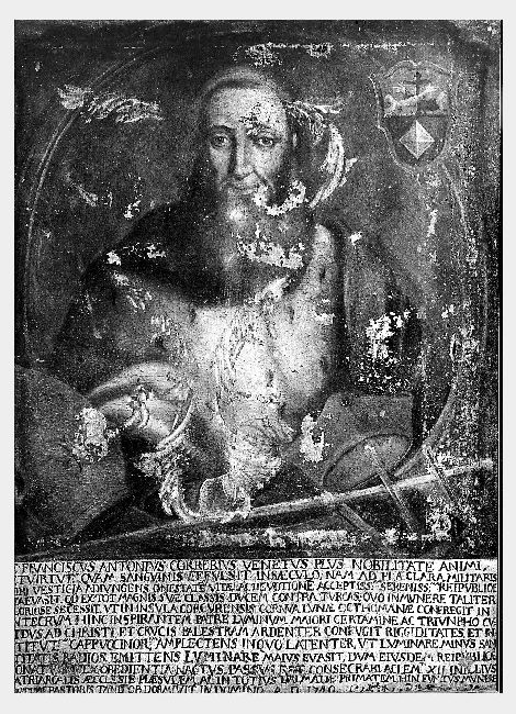 ritratto di F. Antonio Correrius (dipinto, opera isolata) - ambito pugliese (prima metà sec. XVIII)
