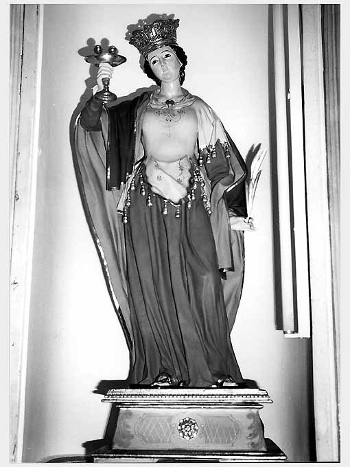 Santa Lucia (statua, opera isolata) - ambito pugliese (sec. XX)