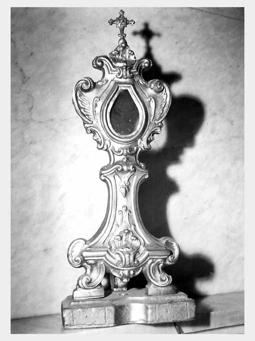 reliquiario, opera isolata - ambito pugliese (seconda metà sec. XIX)