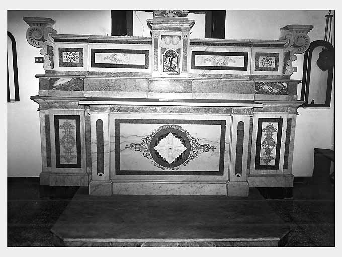 altare - ambito Italia meridionale (seconda metà sec. XVIII)