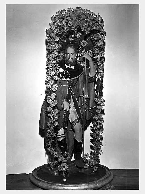 San Rocco (statua) - ambito Italia meridionale (seconda metà sec. XIX)