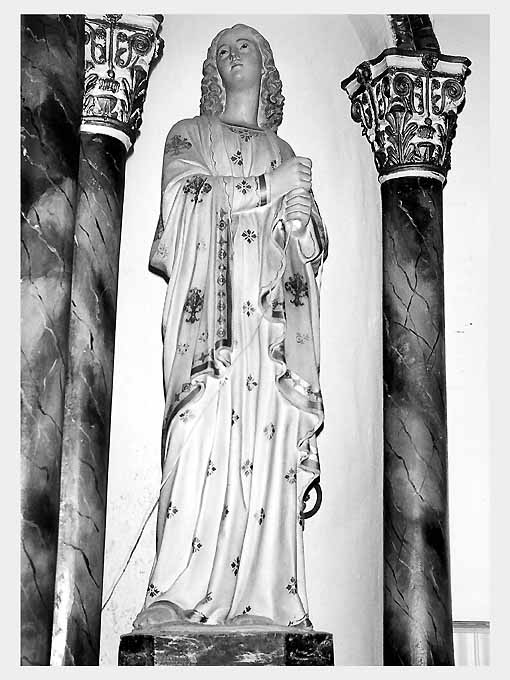 candelabro - a statua - ambito Italia meridionale (sec. XX)