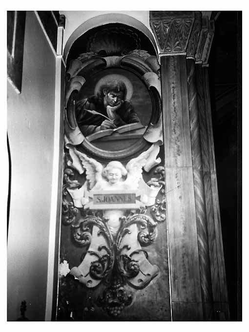 San Giovanni mentre scrive, San Giovanni Evangelista (dipinto) - ambito pugliese (sec. XX)