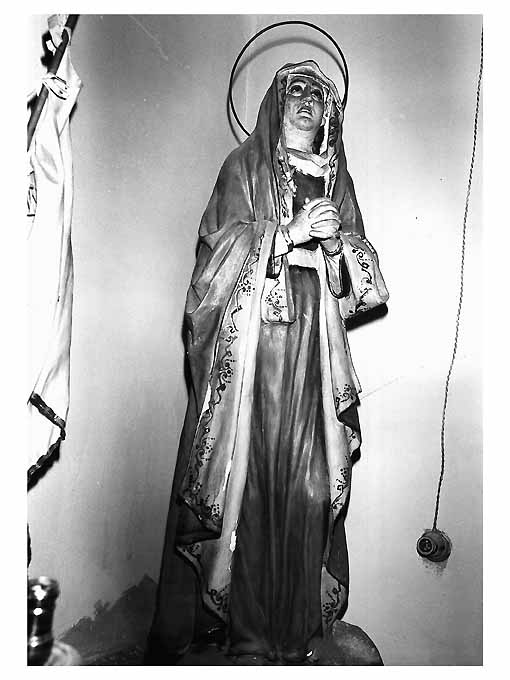 Madonna orante (statua, opera isolata) - ambito pugliese (sec. XX)