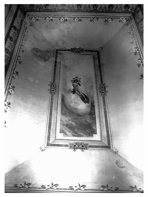 Nascita di Diana (soffitto dipinto) - ambito pugliese (sec. XIX)