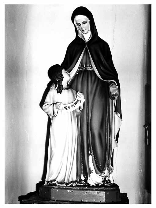 Maria Vergine bambina e Sant'Anna (statua, opera isolata) - ambito pugliese (sec. XX)