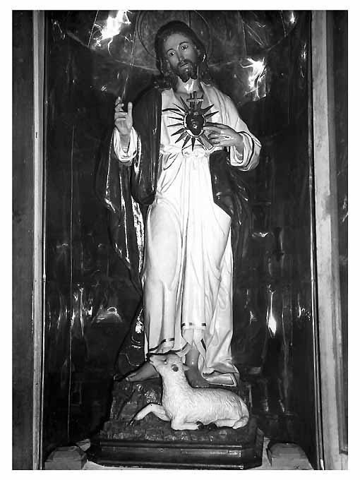Sacro Cuore di Gesù (statua, opera isolata) - ambito pugliese (sec. XX)