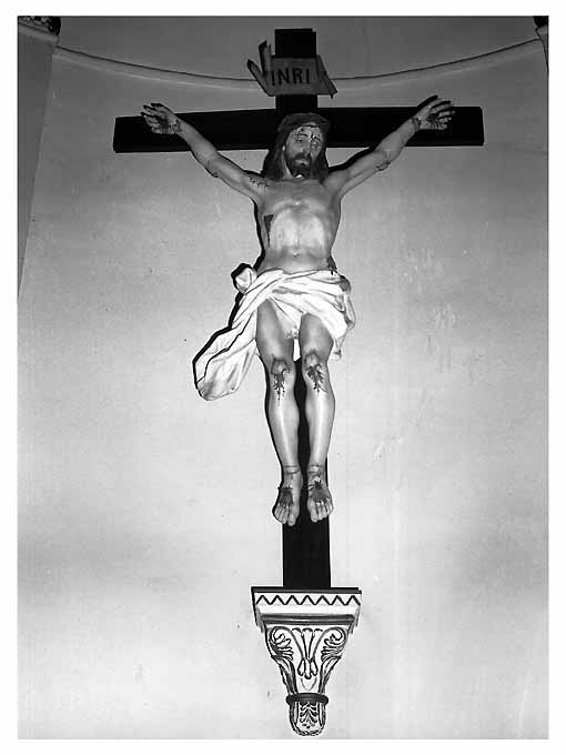 Cristo Crocifisso (scultura, opera isolata) - ambito pugliese (sec. XX)