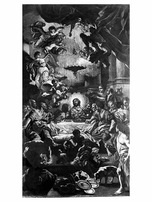 Ultima Cena (dipinto, opera isolata) di Giannico Andrea (sec. XVIII)