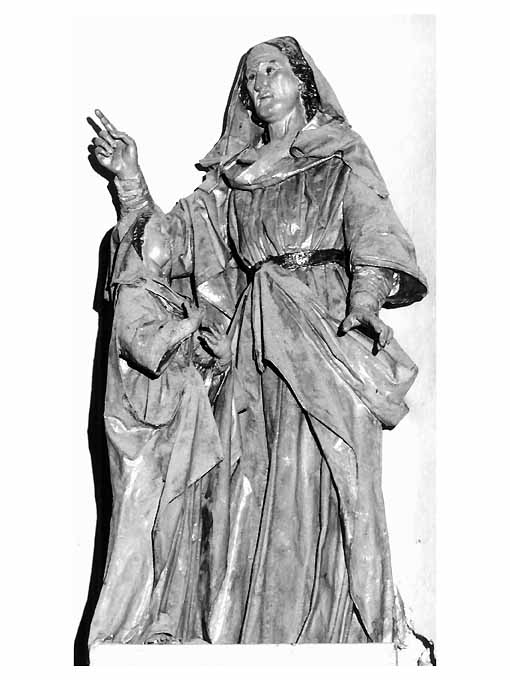Sant'Anna con Maria Bambina (statua) di Maccagnani Antonio (attribuito) (prima metà sec. XIX)