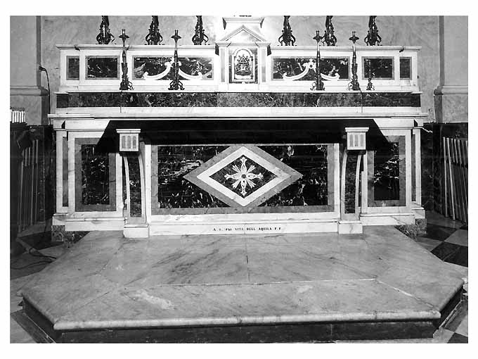 altare - ambito Italia meridionale (sec. XIX)