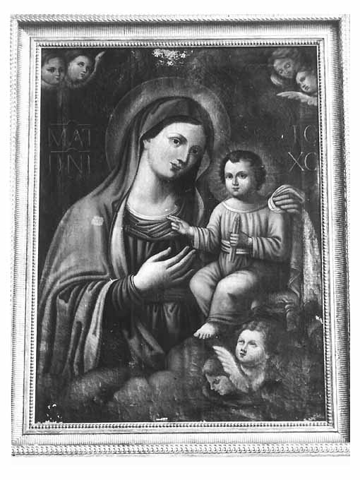 Madonna con Bambino (dipinto) - ambito napoletano (seconda metà sec. XVIII)