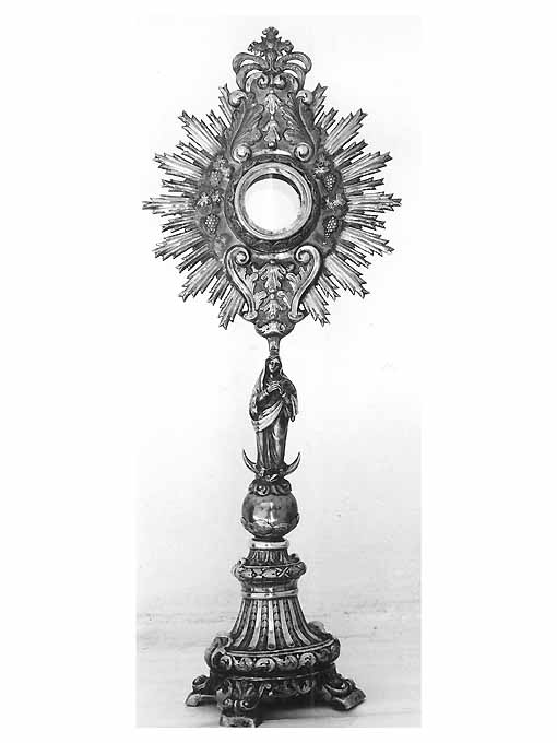ostensorio - manifattura napoletana (sec. XIX)